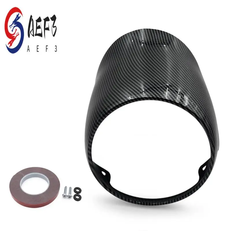 

AEF3-Motorcycle Front Fairing Headlight Cover Windshield Fairing For Vespa Primavera 150