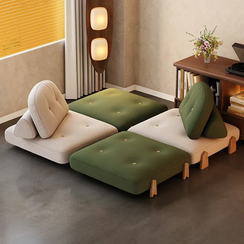 Folding Sofa Bed Dual-purpose Household Stretchable Sofa Bed Integrated Small Unit Living Room Tatami Sofa