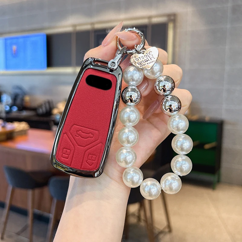 

Suitable for Audi keycase A6L A4 Q5L a3 a5 Q3 Q2L A7 A8 q4 etron TT RS keycover key shell keychain keycase car key tools