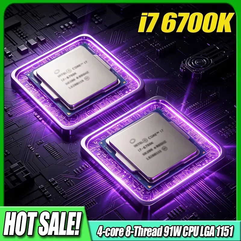 

For Intel Core I7 6700K 4.0GHz Quad-Core 91W CPU Processor LGA 1151