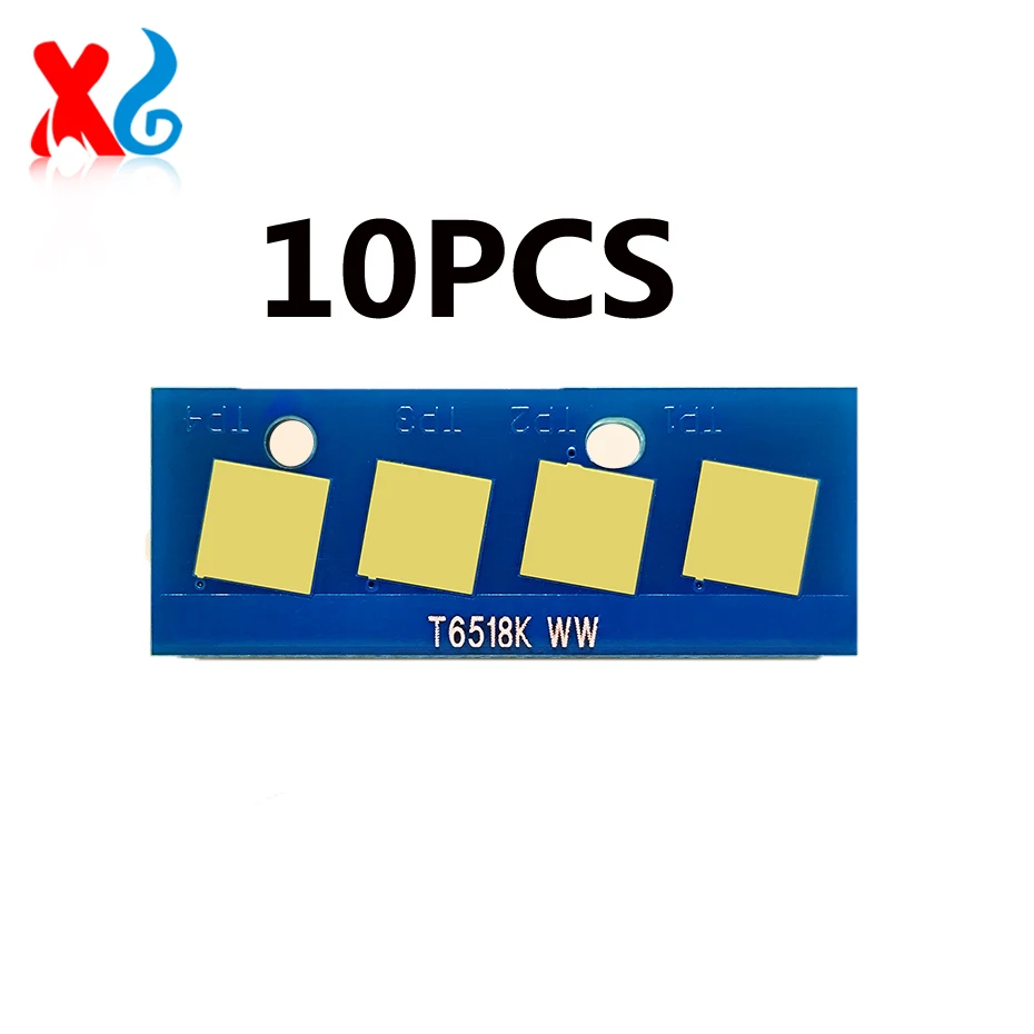 10PCS T-6518 Universal Chip 106.6K Toner Chip For Toshiba e-STUDIO 5518A 6518A 7518A 8518A T6518 New Compatible Chip Printer WW