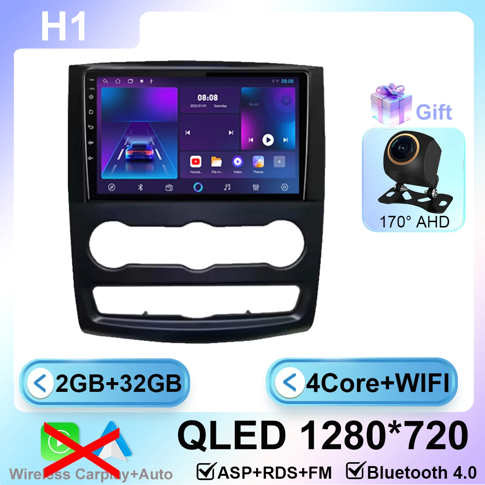 Voor Mercedes-Benz Sprinter W906 VW Crafter 2006-2018 Autoradio wifi BT cpu touchscreen Navigatie Draadloze DVD Android Auto - afbeelding 1