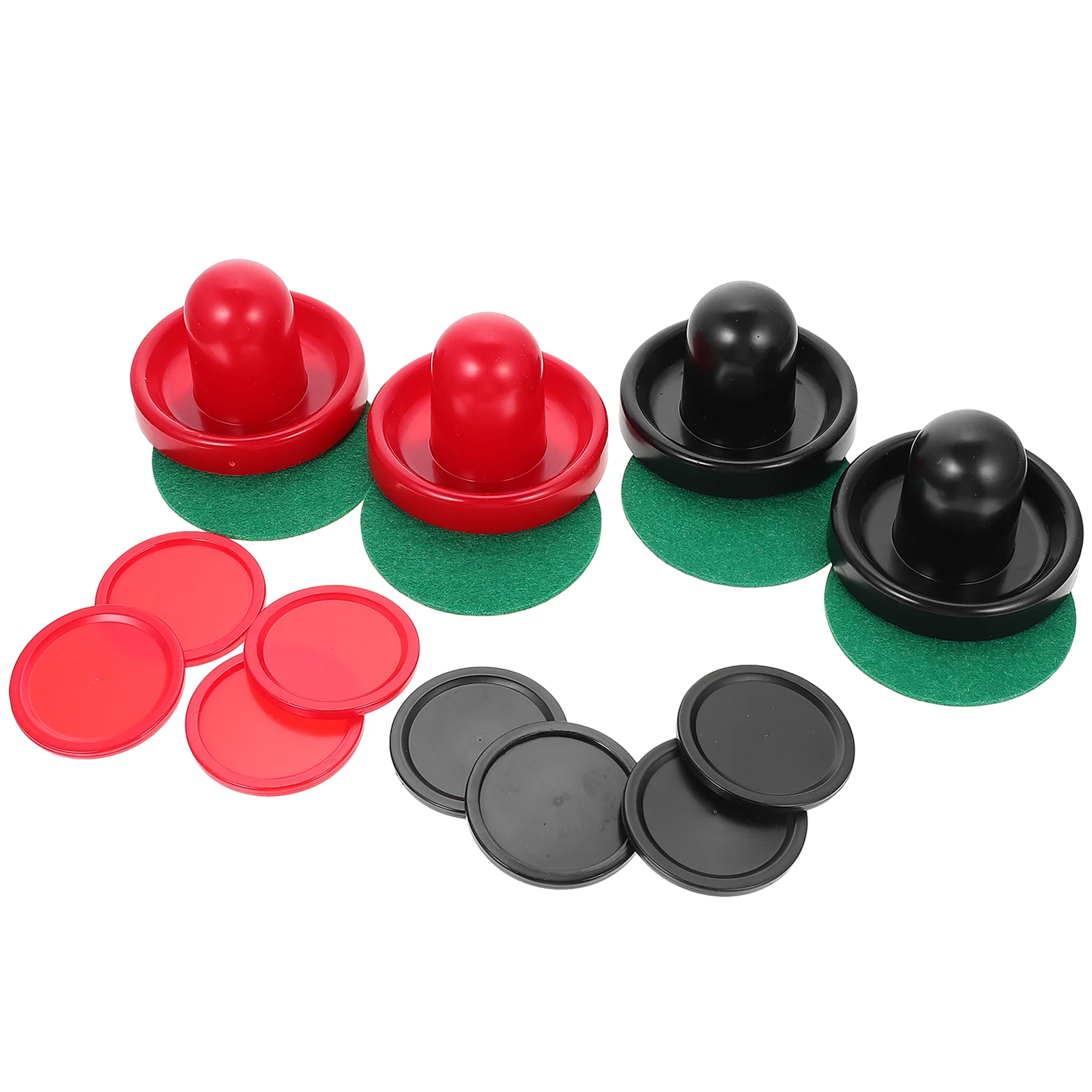 Ball Header Set Air Hockey Puck Pucks Bike Accessory Plastic Pusher Travel Pushers Parts