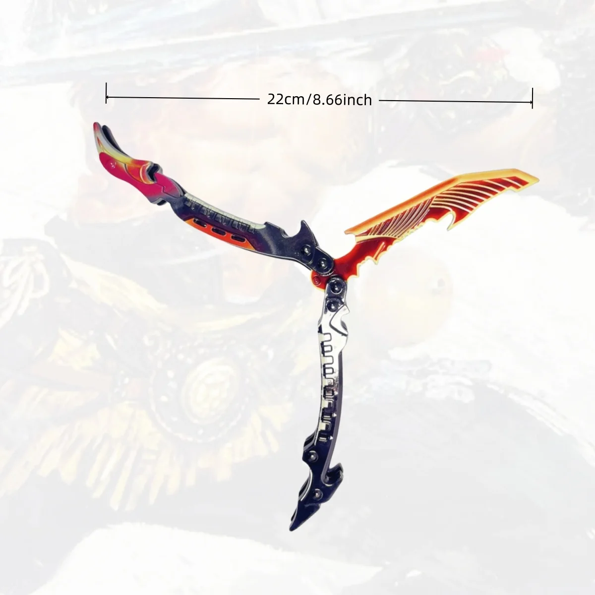 8.6 pollici Call of Duty Metallo Katana Spada Ninja Coltello Katana Giapponese Sabre Originale Samurai Sabre Accessori Cosplay Prop Giocattolo