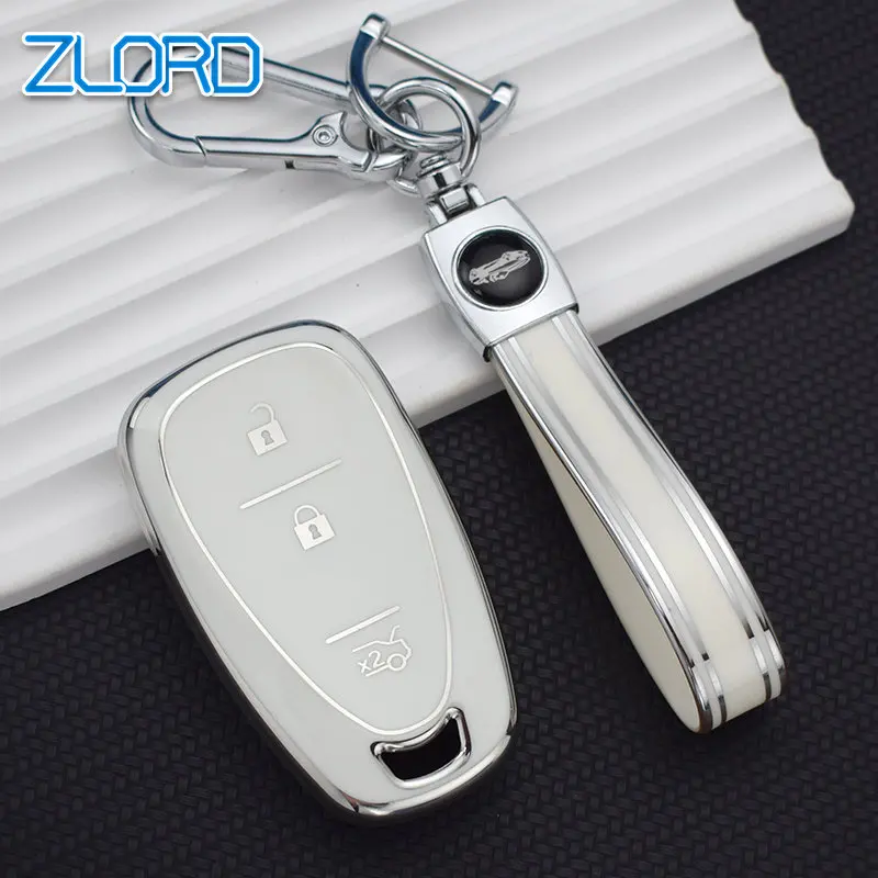 Remote Key Car Key Case Cover For Chevrolet Onix Equino Orlando Cruze Spark Sonic Camaro Volt Bolt Trax Malibu Blazer Traverse