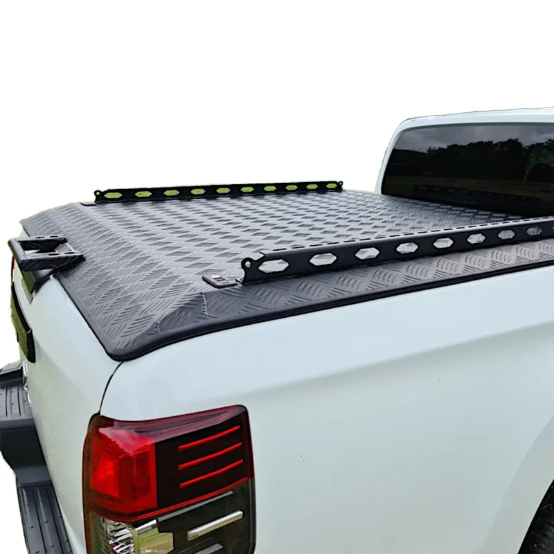 

ForВысокое качество 4x4 водонепроницаемая алюминиевая жесткая крышка пикапа кровать Tonneau крышка жесткие крышки для Ford Ranger F150/250 GMC Sierra