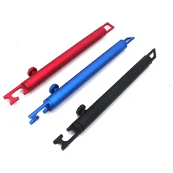 Haste de suporte para polimento de carro, 32-48cm, retrátil, alumínio, segurando veículo, tampa do porta, ferramentas de fixação, suporte