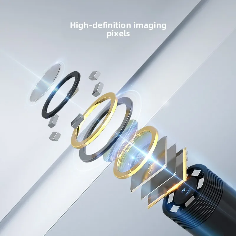 8mm Android Phone Endoscope - High - Definition Camera, 2MP, 720P/1080P Resolution. IP67 Waterproof, Ideal for Industrial, Car