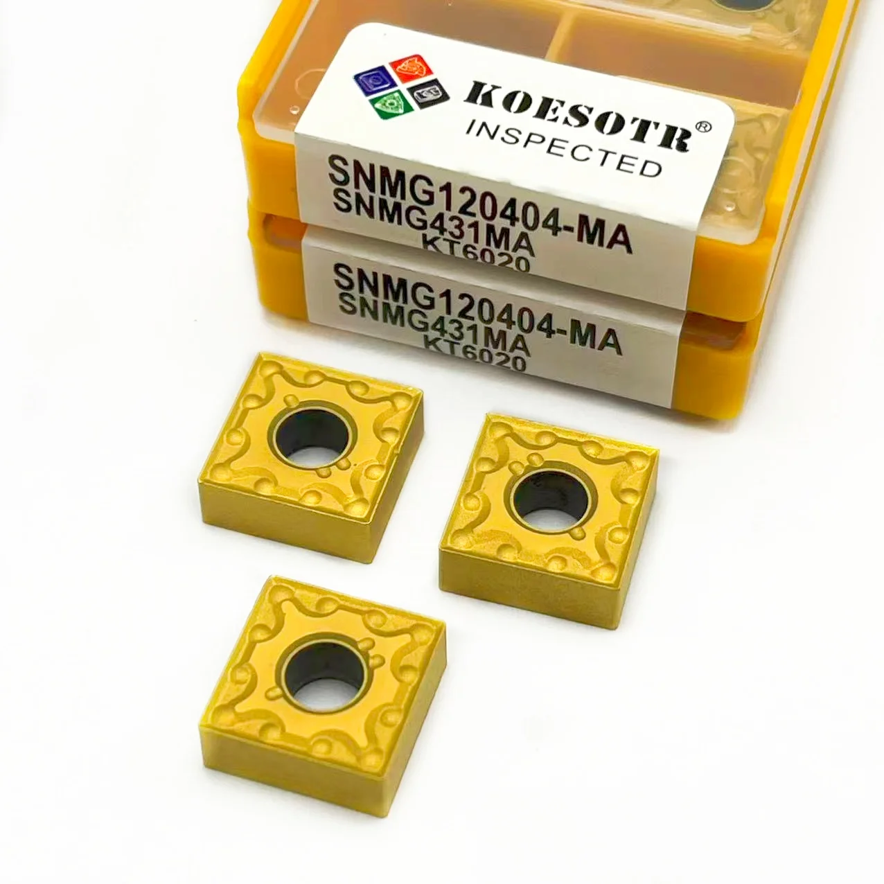 100% Original SNMG120404 SNMG120408 MA KT15 KT6020 CNC Lathe
