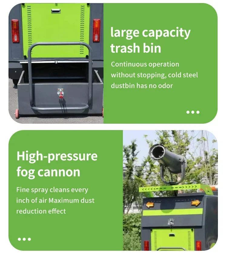 Road Cleaning Machine Battery Floor Scrubber Industrial Electric Multi-functional Floor Cleaning Machine Ride-on Cleaner