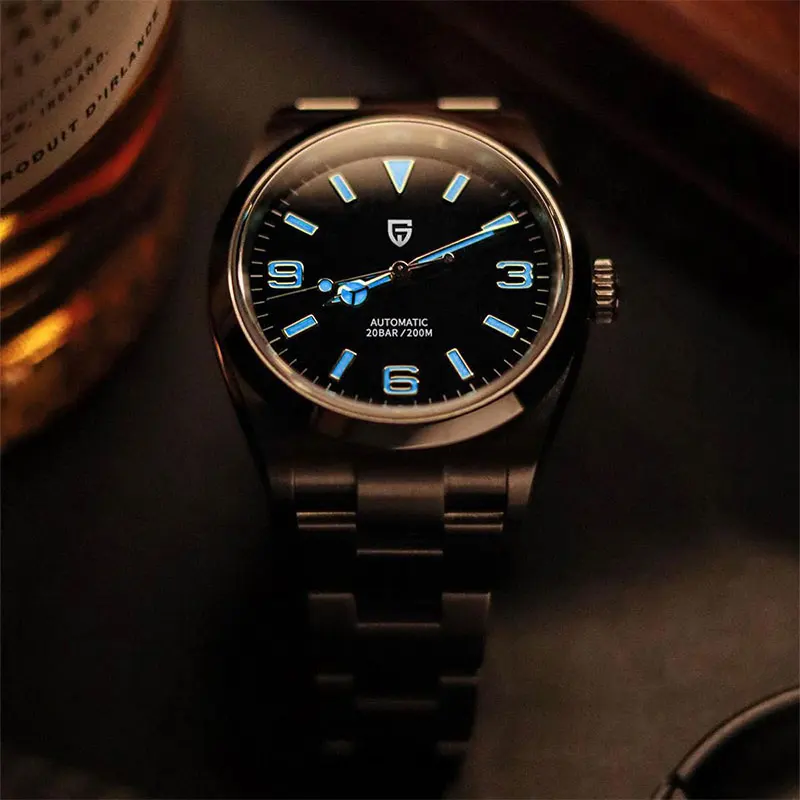 Новые мужские часы PAGANI DESIGN, автоматические дайверские мужские часы, водонепроницаемые механические наручные часы из нержавеющей стали с сапфировым стеклом 2025