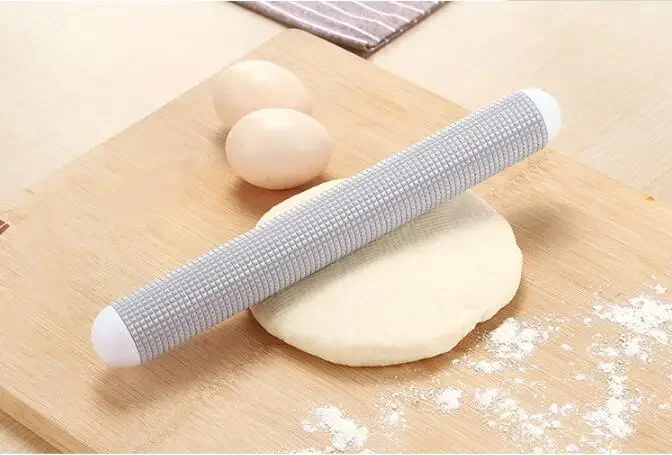 

27cm Non-stick Glide Fondant Roller Plastic Rolling Pin Cake Dough Pastry Baking Dough Roller Cooking Tool NX 027