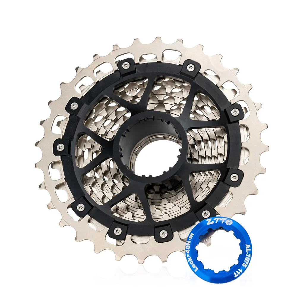 Volante de inercia 11 velocidades 12 velocidades 28T 30T 32T 34T volante HG integrado engranaje de transmisión de coche de carretera