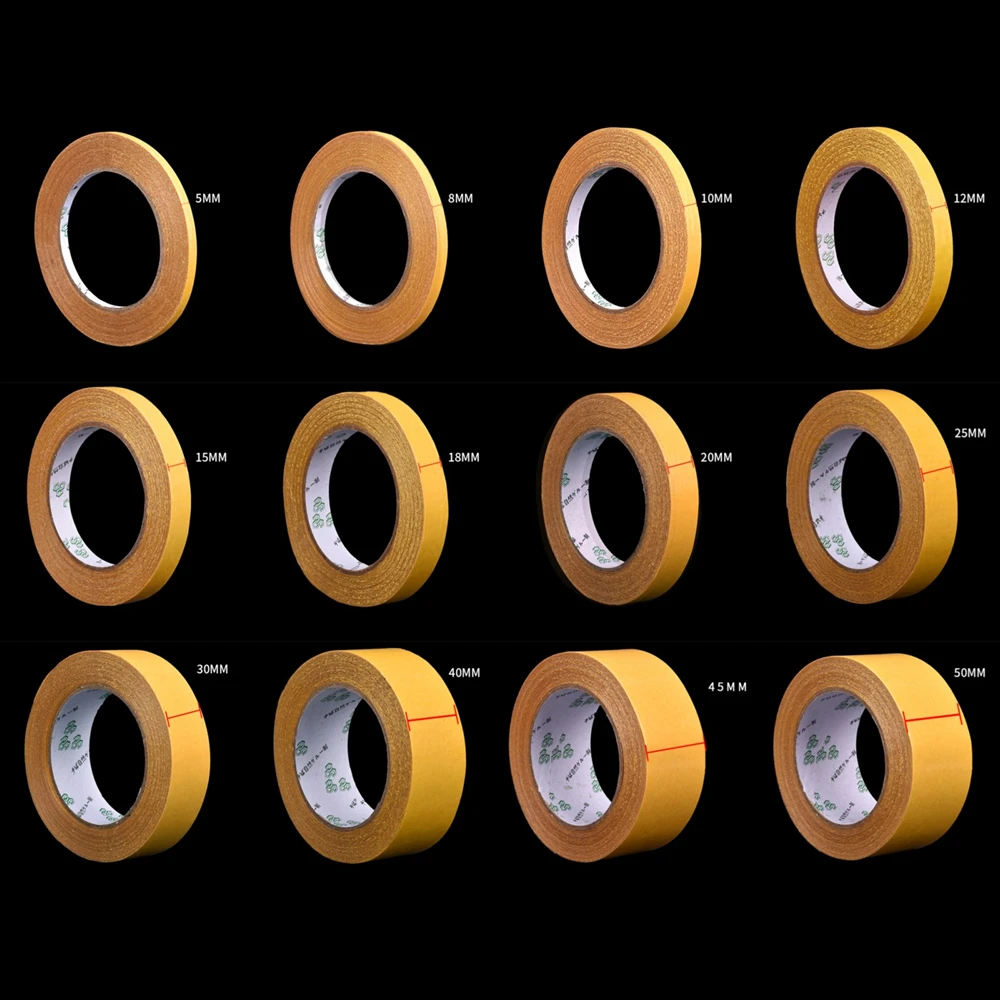 2rolls 10M Mesh High Viscosity Transparent Double-sided Grid Tape Glass Grid Fiber Adhesive Tape