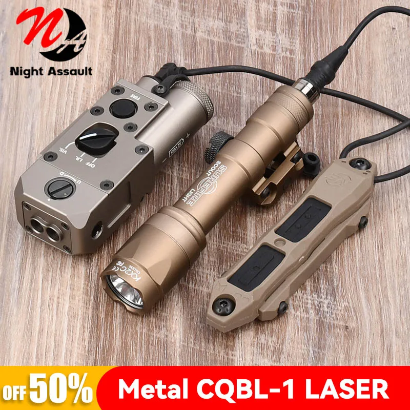 

WADSN Metal CQBL-1 Red Green Blue pointer laser Indicator IR Aiming Sight Hunting Airsoft Weapon Aiming Fit 20mm Picatinny Rail