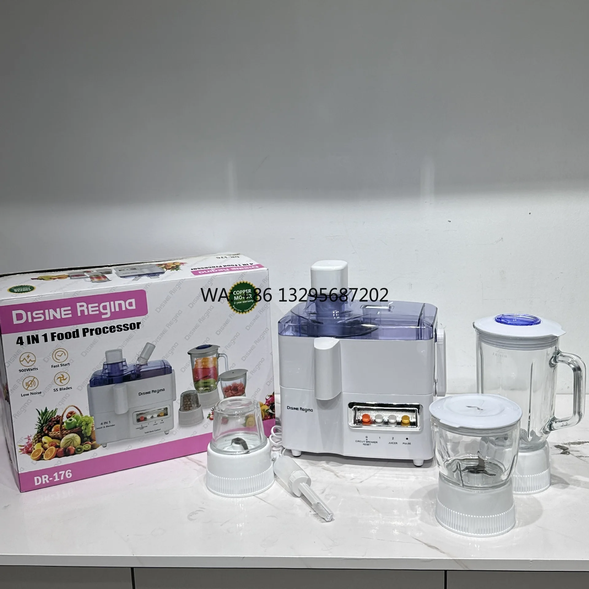 

Four-in-one Multi-purpose Fruit and Vegetable Juicer Food Processing Juicer
