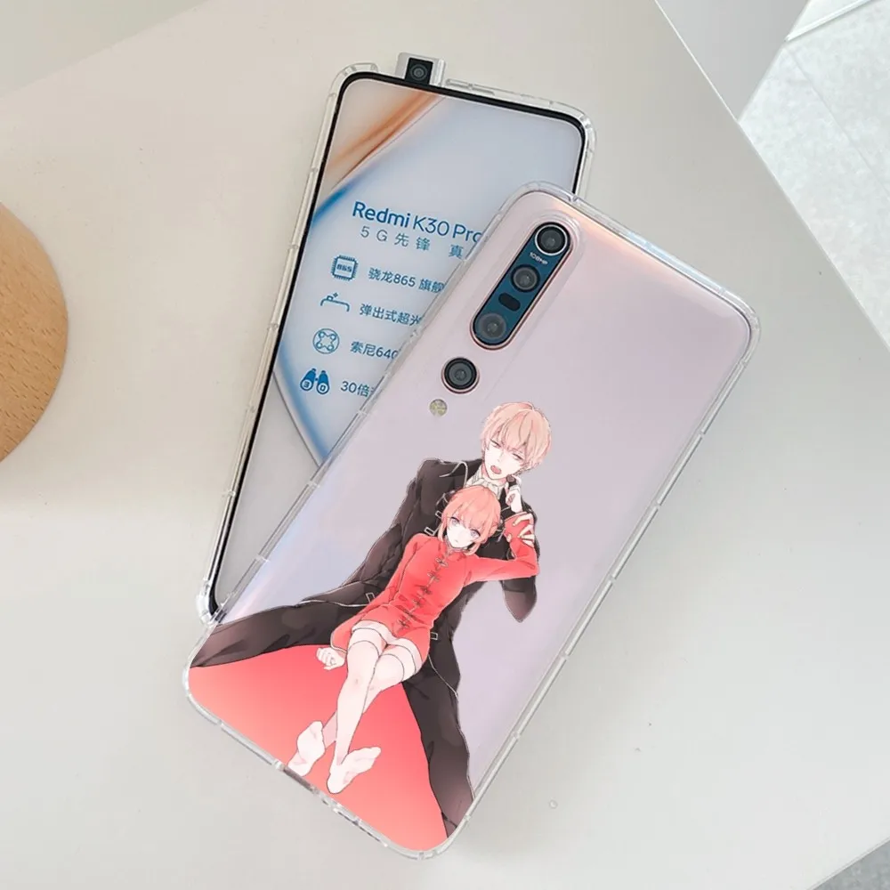 Gintama-funda de teléfono transparente para Samsung S, 20, 21, 22, 23, Redmi note 7, 8, 9, 10, Huawei P20, 30, 40