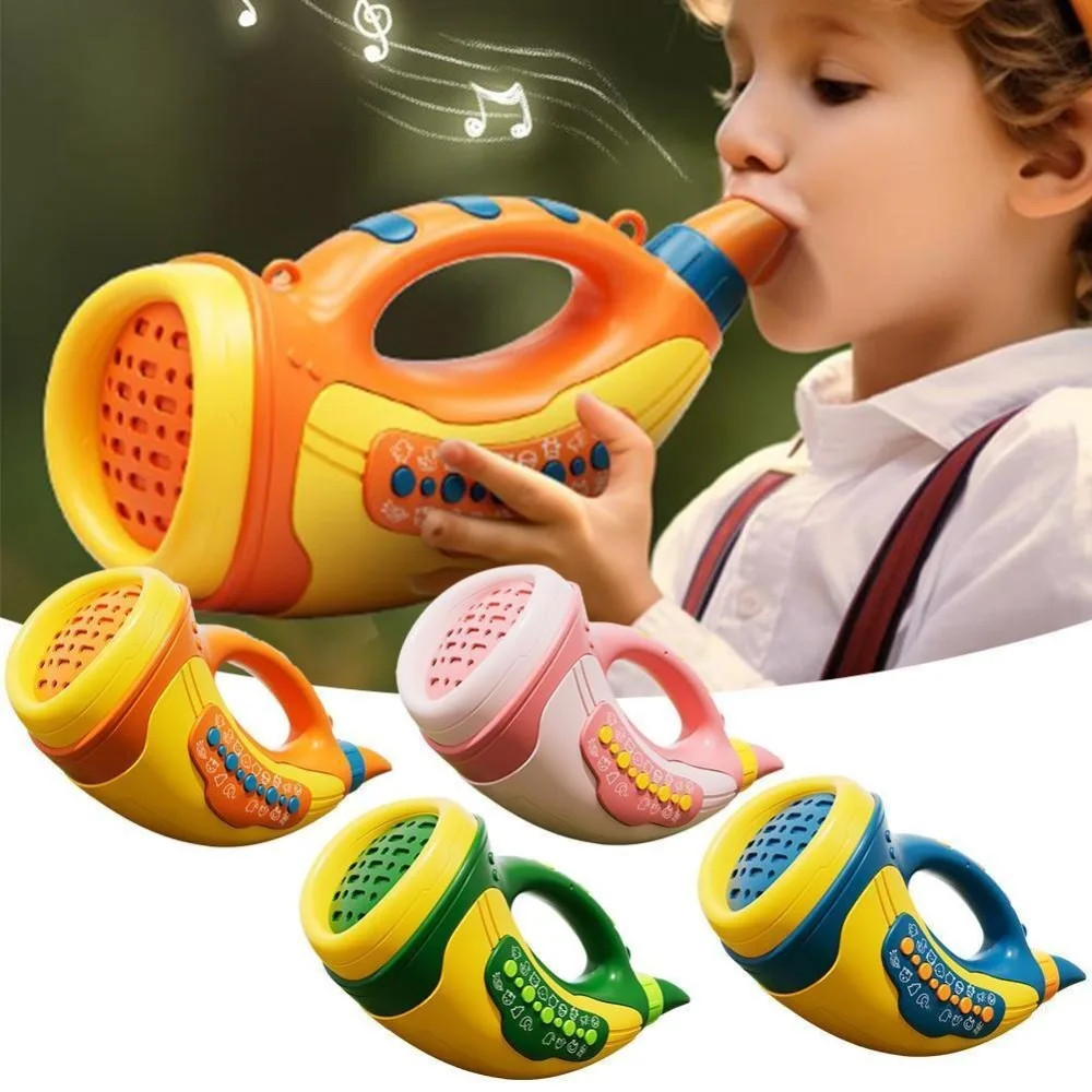 ABS Animal Caller Horn Outdoor 3-speed Light Dispaly Animal Caller Toy Interactive Fun Toys Speaker Discovery Play Hunting Toy