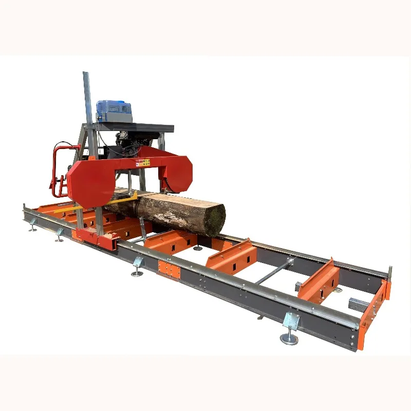 Piła łańcuchowa 36 cali, wytrzymała, przenośna, elektryczna do cięcia drewna z opcją przyczepy, maszyna leśna.