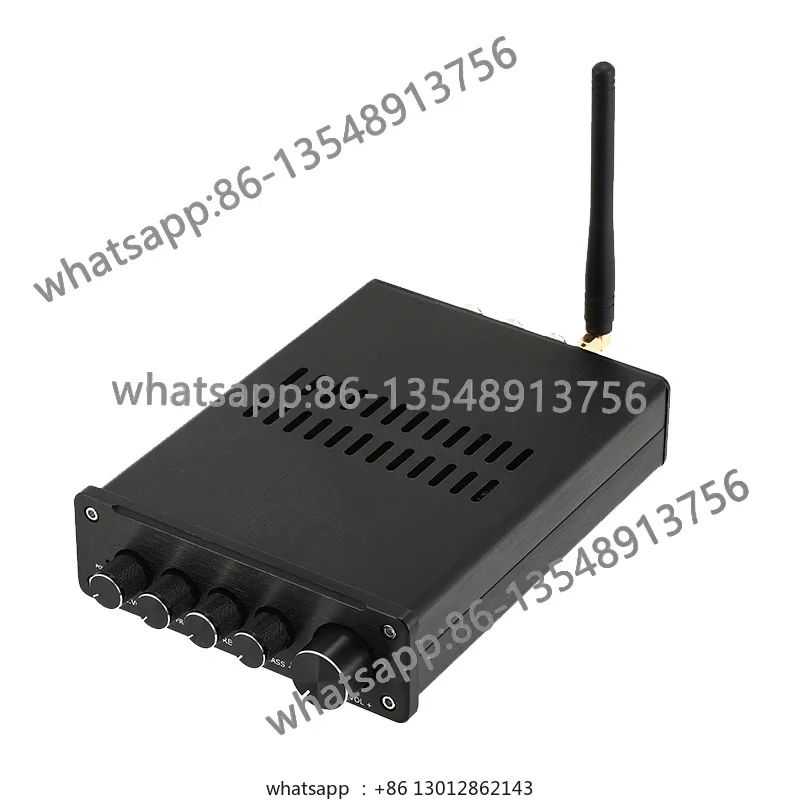 D3S dual-core TPA3255 high-power 2.1 digital HIFI power amplifier QCC3084 Bluetooth 5.4 decoding LDAC factory direct sales
