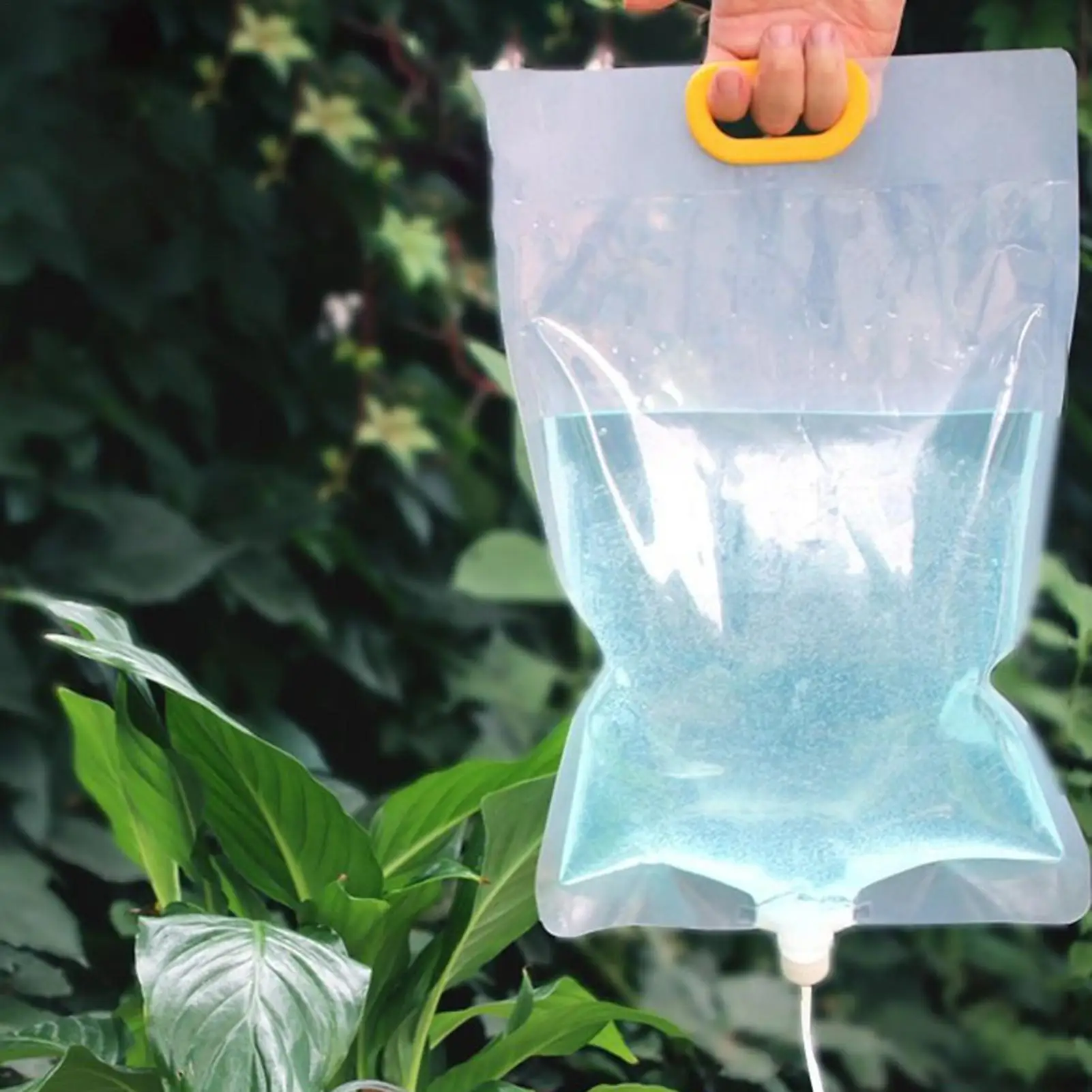 3.5L Plant IV ถุงน้ําระบบรดน้ําพืชอุปกรณ์ Automatic Plant Waterer Self Watering IV หยดพร้อม Alow ปรับได้