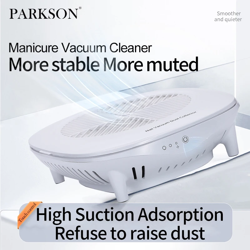 

Parkson Nail Vacuum Dust Collector High Suction Adsorption Machine Tool With Remove Filter Strong Power Adjustable Extractor Fan