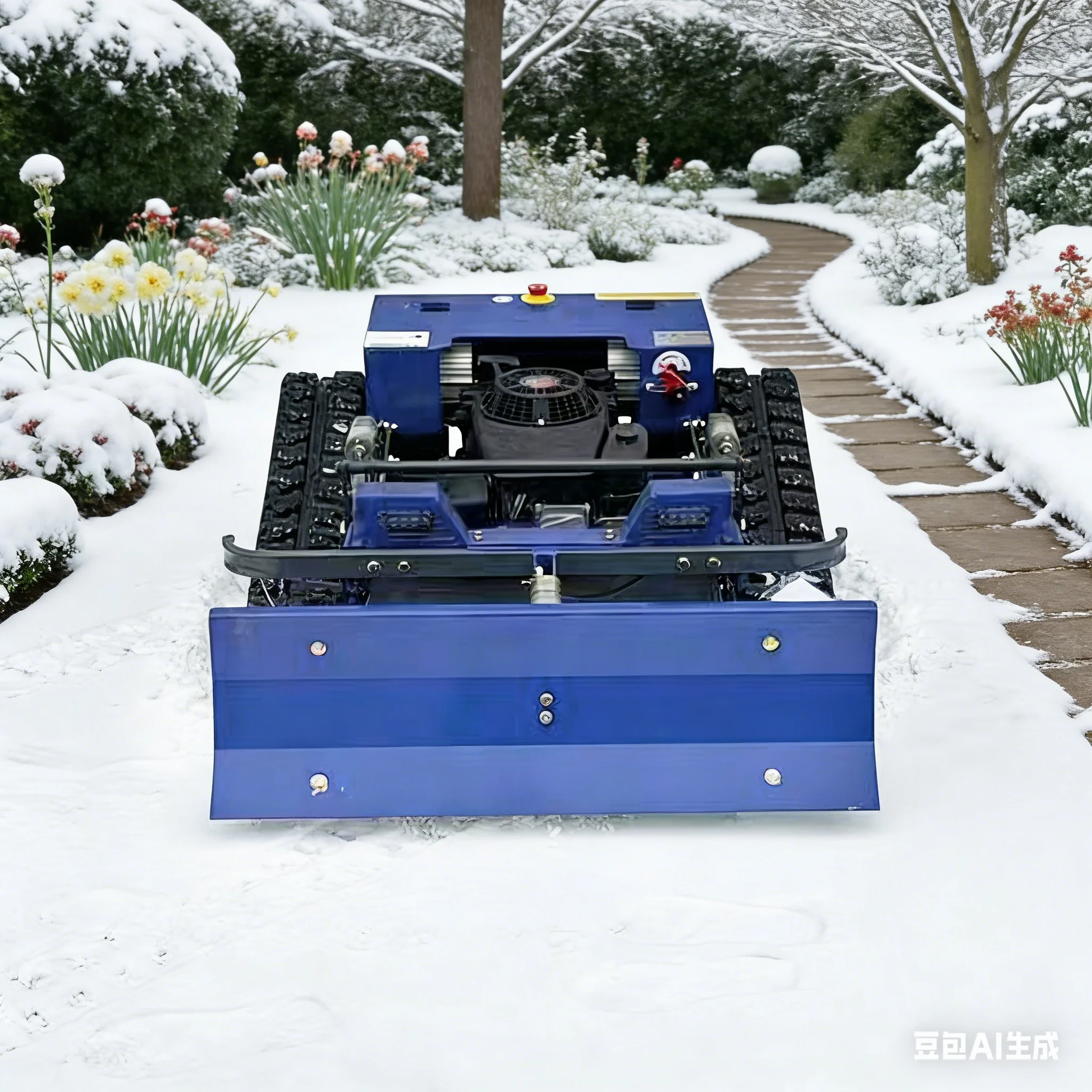 

Customized Stylish Remote Control Mower Quiet Operation Comfortable Use For Home Garden Villa Yard Lawn Care