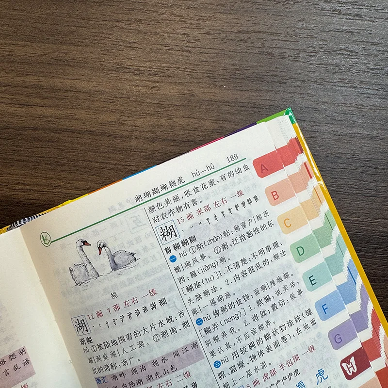 Primary School Multifunctional Dictionary Color Image Version, with Phonetic Stroke Radical Structure Explanation Examples