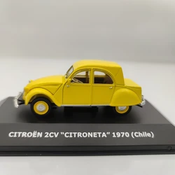 1:43 Alloy 2CV CITRONETA 1970 Classic Car Model,Classic Nostalgic Car Model Ornament,Original Package Gift,Free Shipping