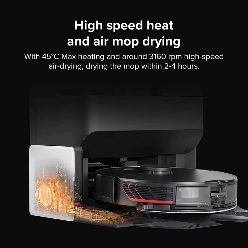 

【Home-Accessories】For Roborock S7 Maxv Ultra Smart Dryer Module Spare Parts Mop Drying Accessories US Plug