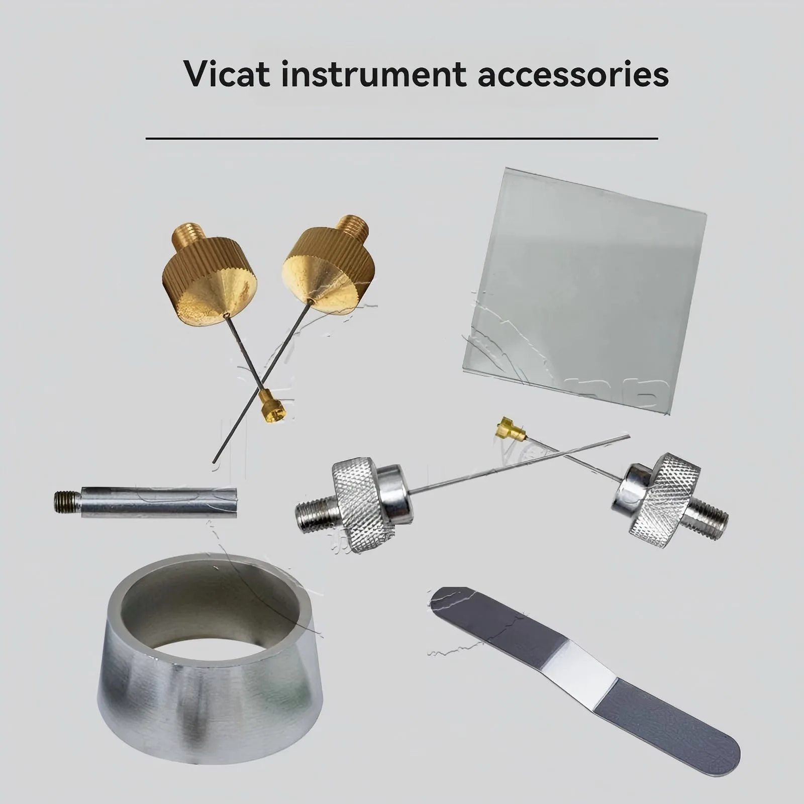 Cement Standard Vicat Apparatus Clean Slurry Consistency Meter Time Measuring Instrument