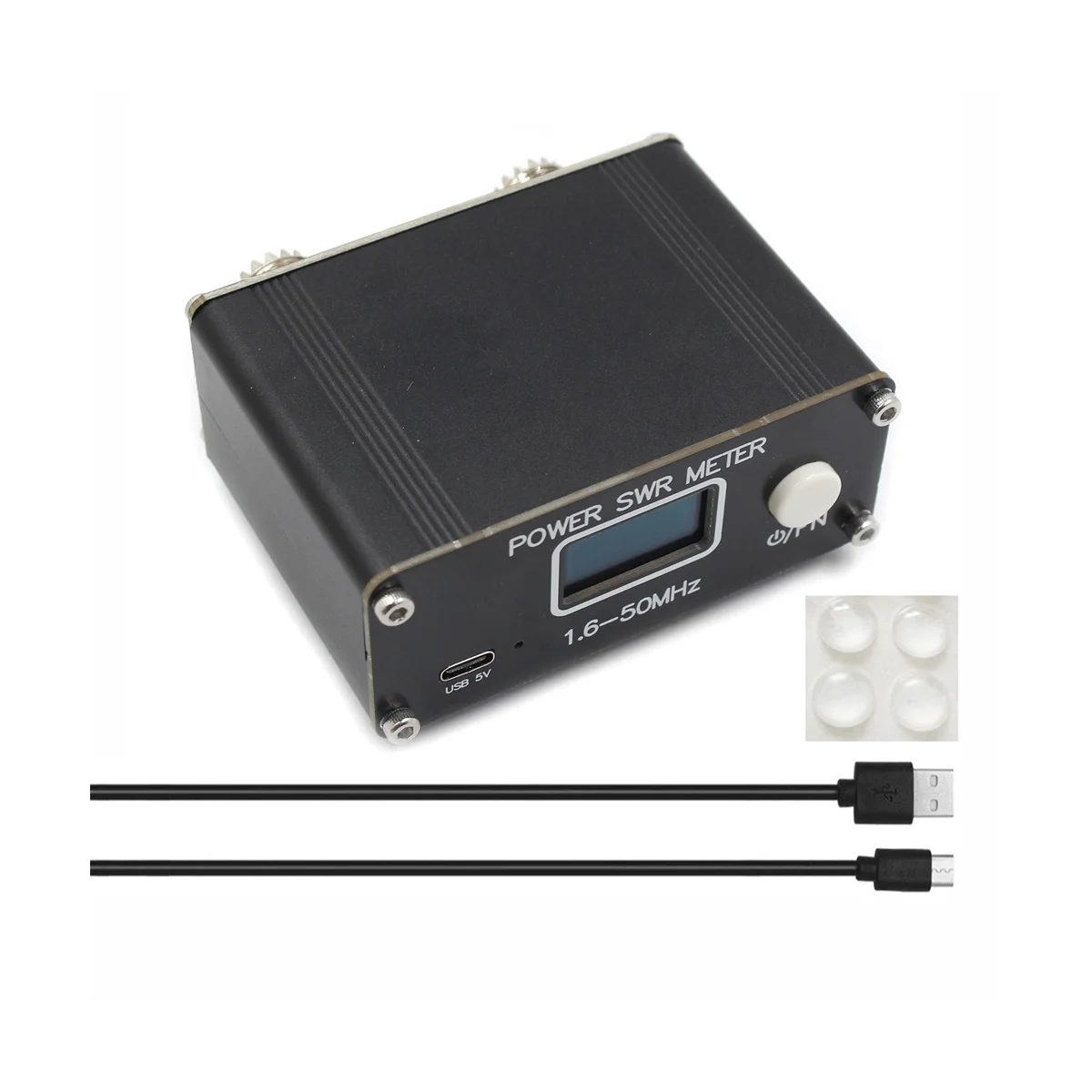 A57G-CP versión QRP 150W 1,6-50MHz SWR HF medidor de onda estacionaria de onda corta SWR/medidor de potencia FM/AM/CW/SSB