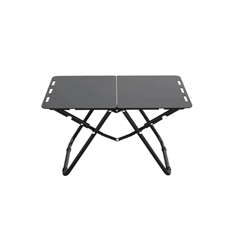 

Portable Lightweight Camping Folding Table High Strength Leisure Picnic Beach Table Black Sturdy Foldable Table Garden Party