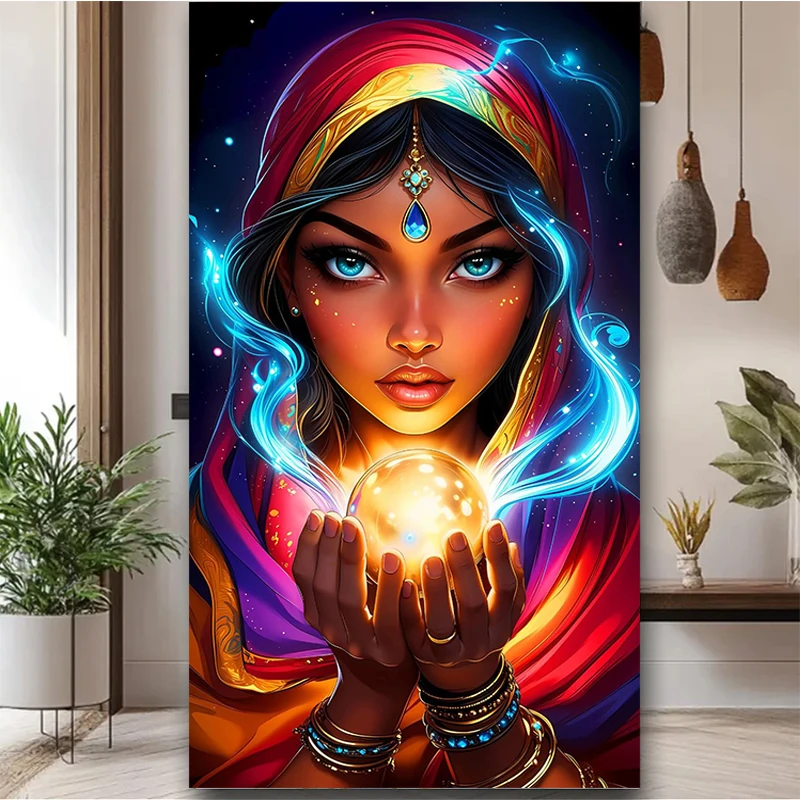 

Красный Готический Воин Женщина 5D DIY Алмазная Мозаика Искусство Полный Квадратный Круглый Ювелирные Изделия Вышивка Крестом Алмазная Картина Портрет Домашний Декор