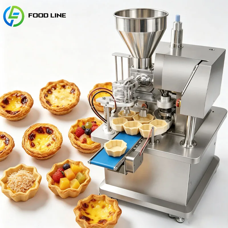 Egg Tart Shell Machine Automatic Forming Equipment Commercial Bakery Pastry Making Machine Customized