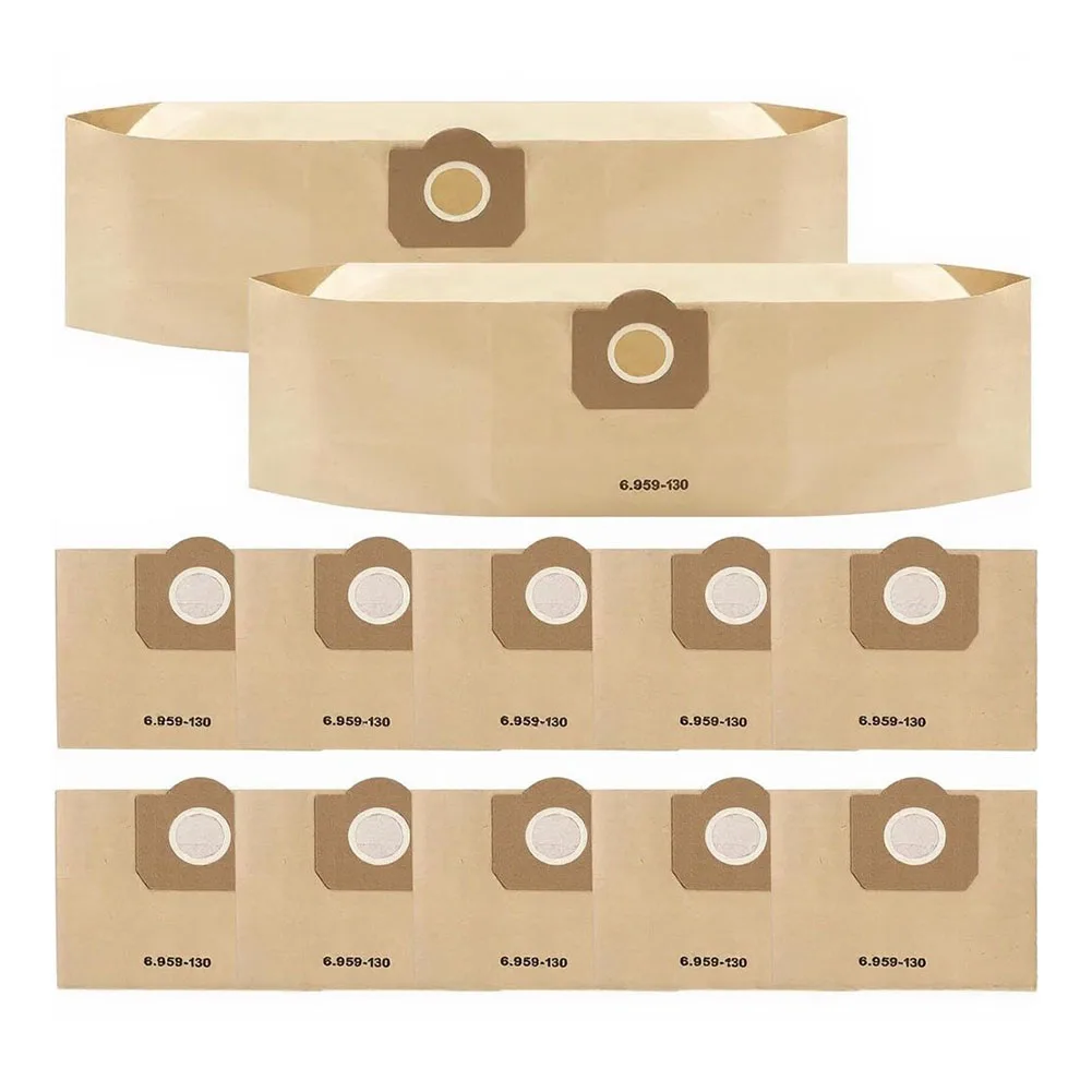 For Karcher Paper Filter Bags For WD3, WD3P, For MV3, A2204, A2534, SE 4001 Replacement Paper Dust Bags For Vacuum Cleaner