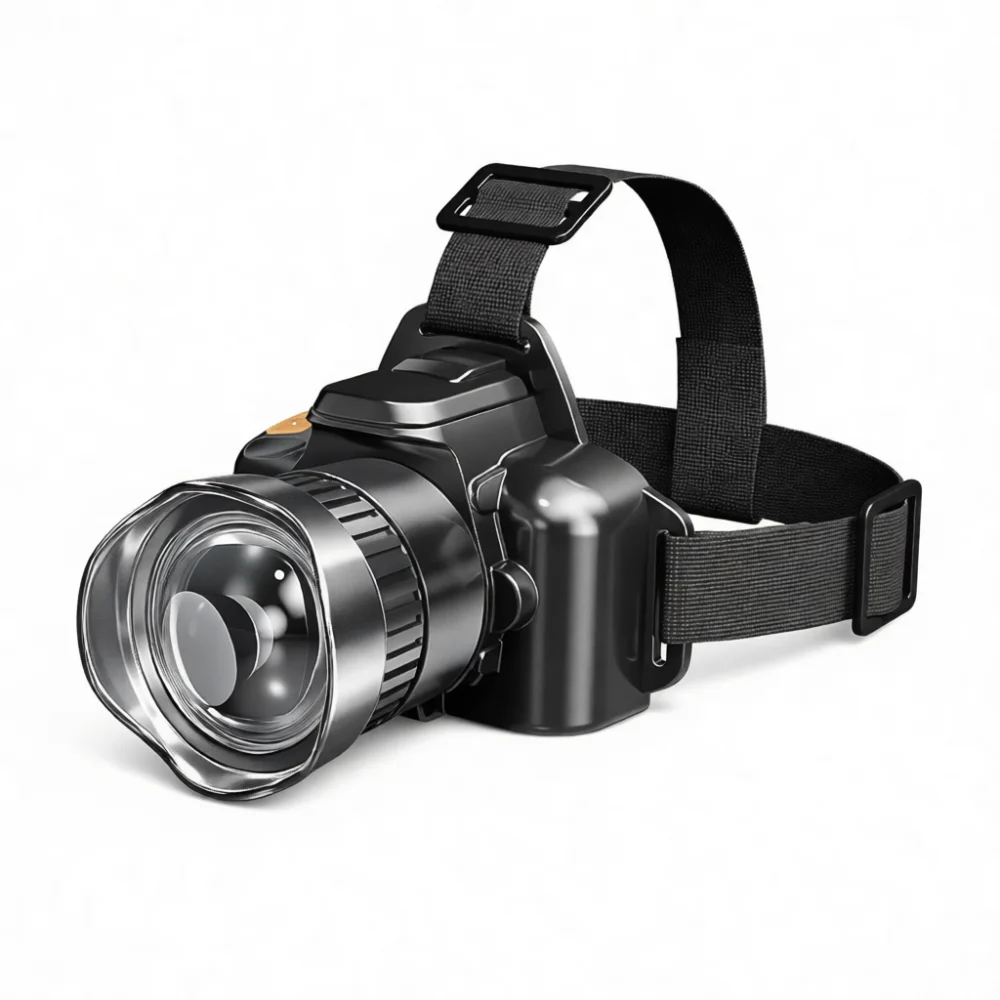 Rechargeable LED Headlamp Motion Sensor Powerful Beam Headlight For Outdoor Camping Hiking Night Fishing Equipment
