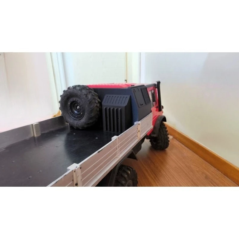 For CROSSRC EMO XX XXL 1/6 RC Crawler Rear Truck Bed Equipment Box 3D Printed Upgrade Large Capacity Storage Direct adhesive
