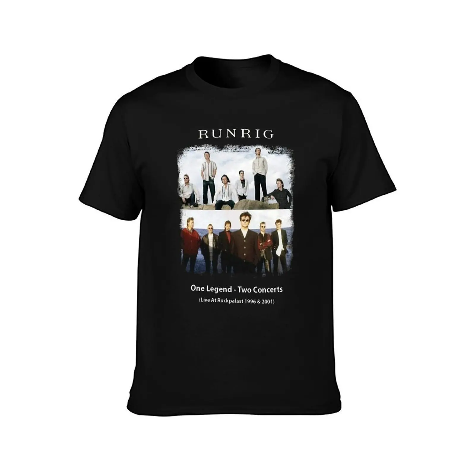 runrig lengend T-Shirt, Summer Casual Cotton Tee, Oversized Streetwear Tops, Vintage Graphic Print, Loose Fit Short Sleeve