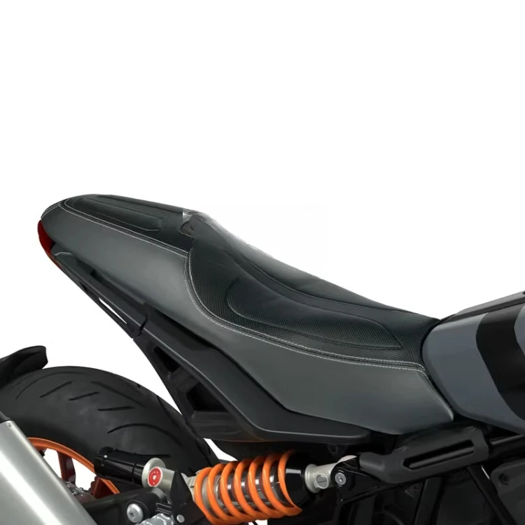 Modified waterproof and comfortable double seat, competitive wind stitching black seat cushion