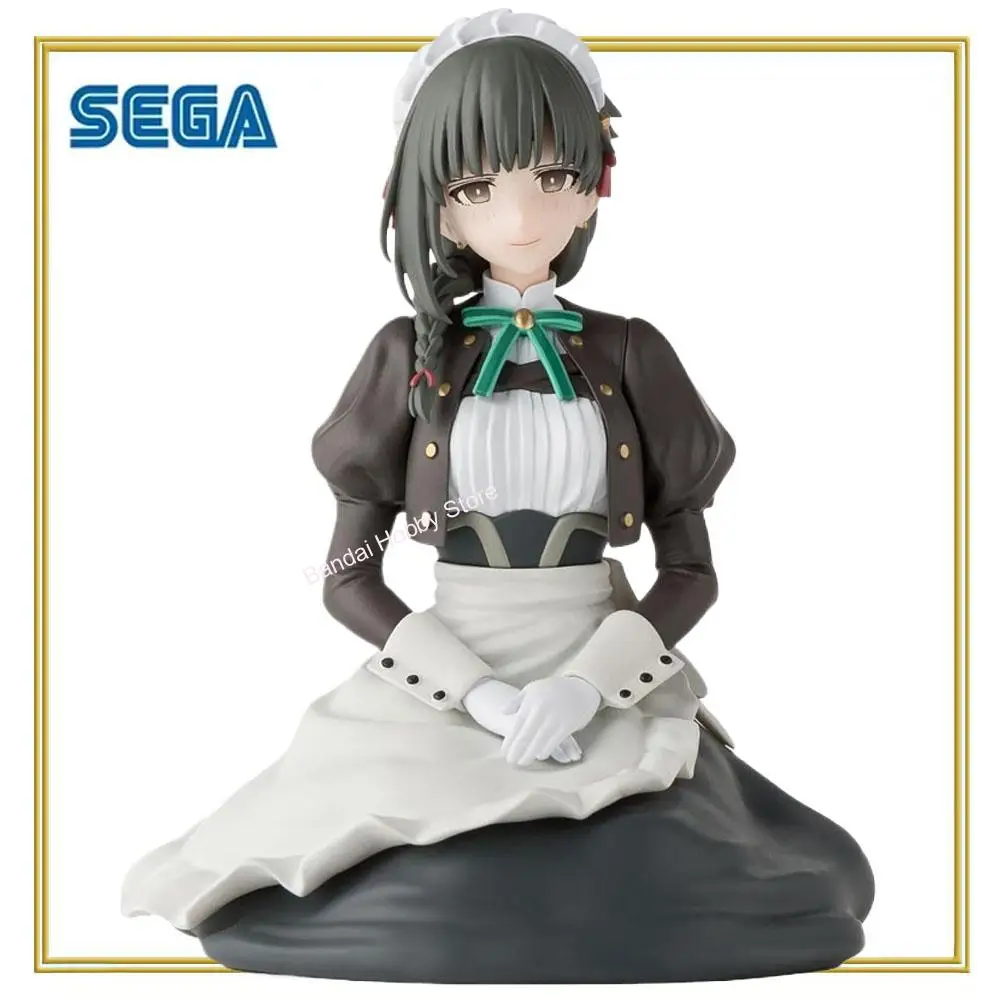 In Stock SEGA Original Genuine Anime You Are Ms.servant PM Chokonose Figure Yuki Xue 14cm Collections Model Toys Premium Figure