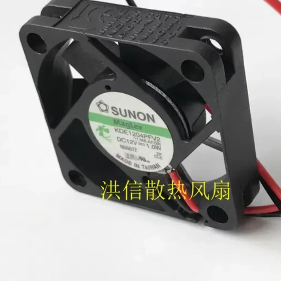 ORYGINALNY 4010 KDE1204PFV2 DC12V 1,0 W 4 CM wentylator chłodzący cichy 2 przewody/3 przewody