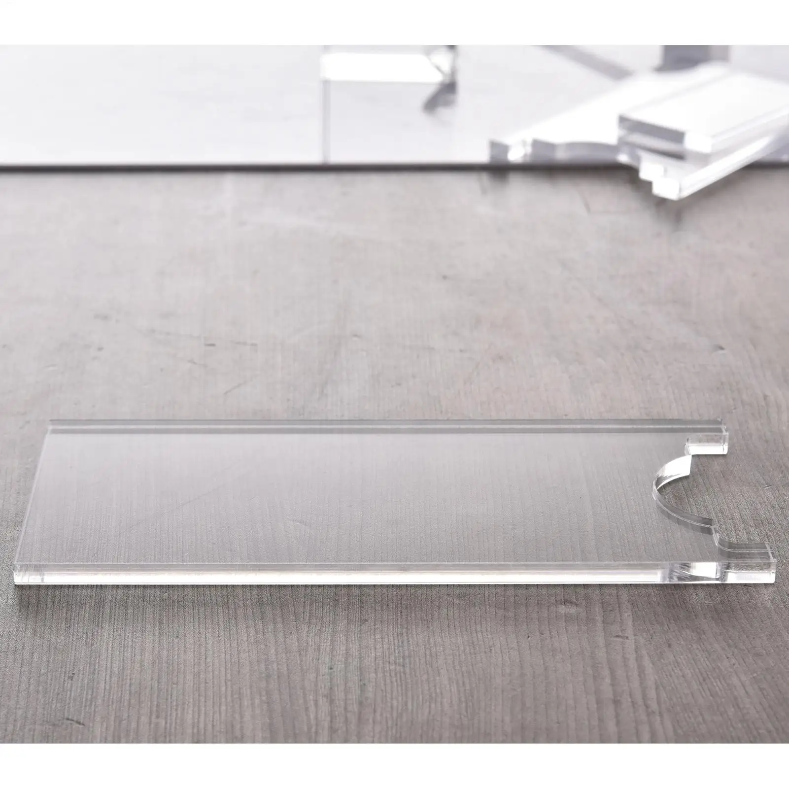 Headboard Stoppers 2-Piece Acrylic Wall Spacer Couch Brackets Anti-Shake Stabilizer Furniture Pads For Safety Protection