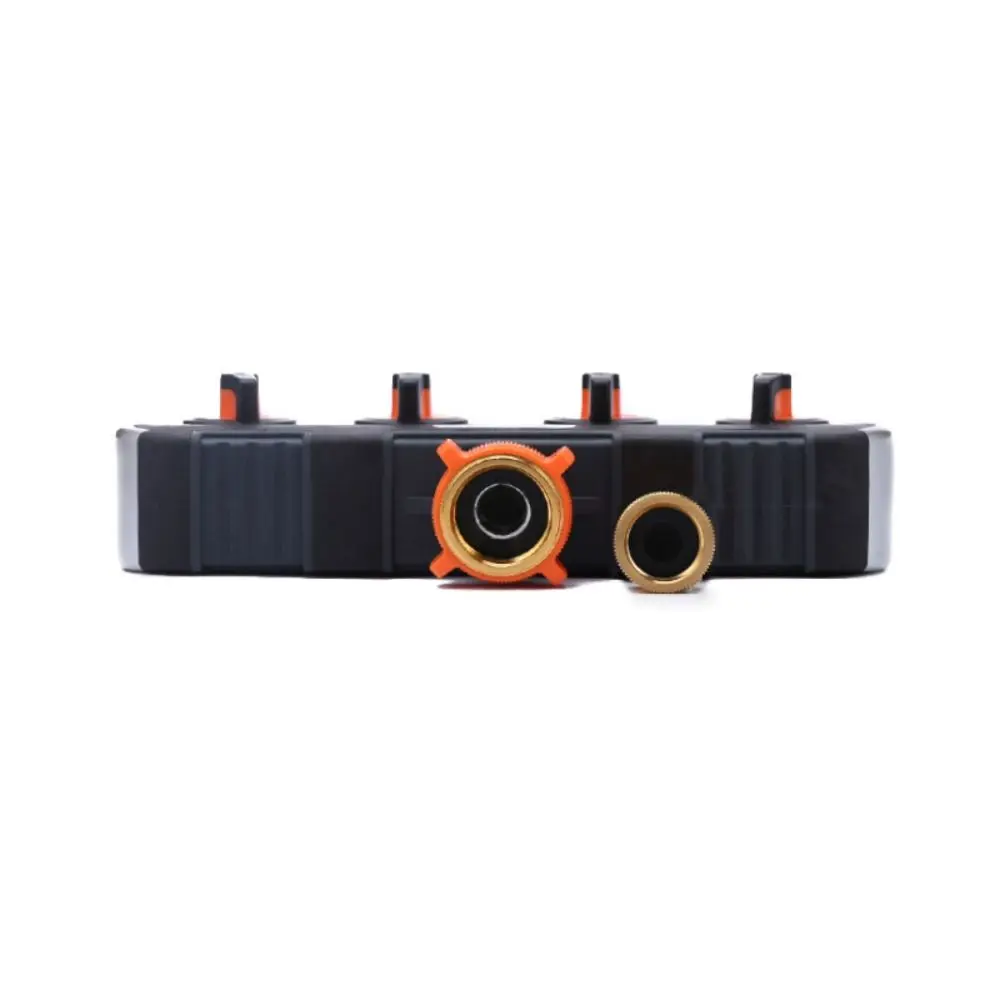 

4 Independent Switches Garden Hose Splitter Splitter Design Tap Connector Hose Connector Splitter Durable Material Robust Valve