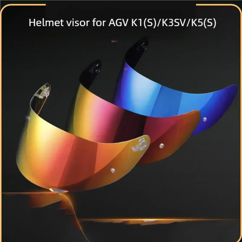 Lente de capacete para agv k5 k5s k3sv k1 k1s compacto st viseira de capacete de motocicleta escudo de para-brisa acessórios de moto óculos casco