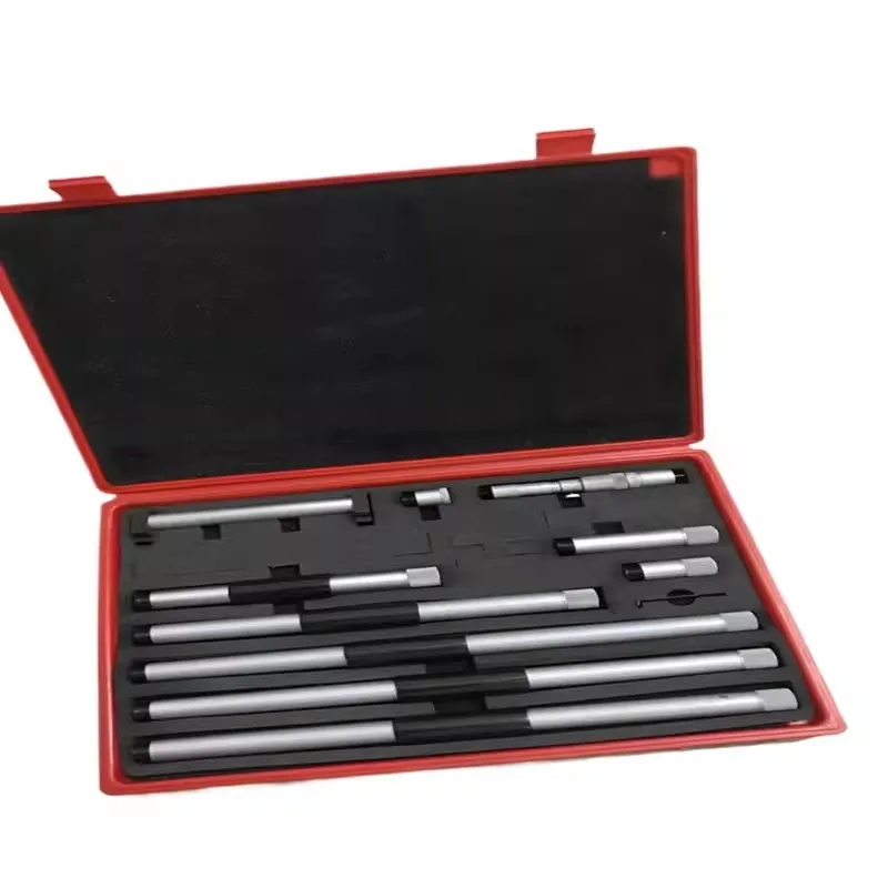 Extension rod big wide long range inside micrometers diameter  circular lumen Deep hole inner size dimensions Heads Standard