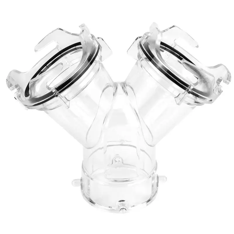Y Pipe Connector High Efficiency RVs Wye Sewer Hose Adapter with Gasket Twist Design Sewer Hoses Y Splitter