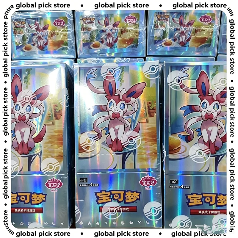 

New Ptcg PokéMon Trading Card Game Booster Pack Simplified Chinese Scarlet Violet Jewel Pack Vol 2 Gengar Gift Sealed Box Toys