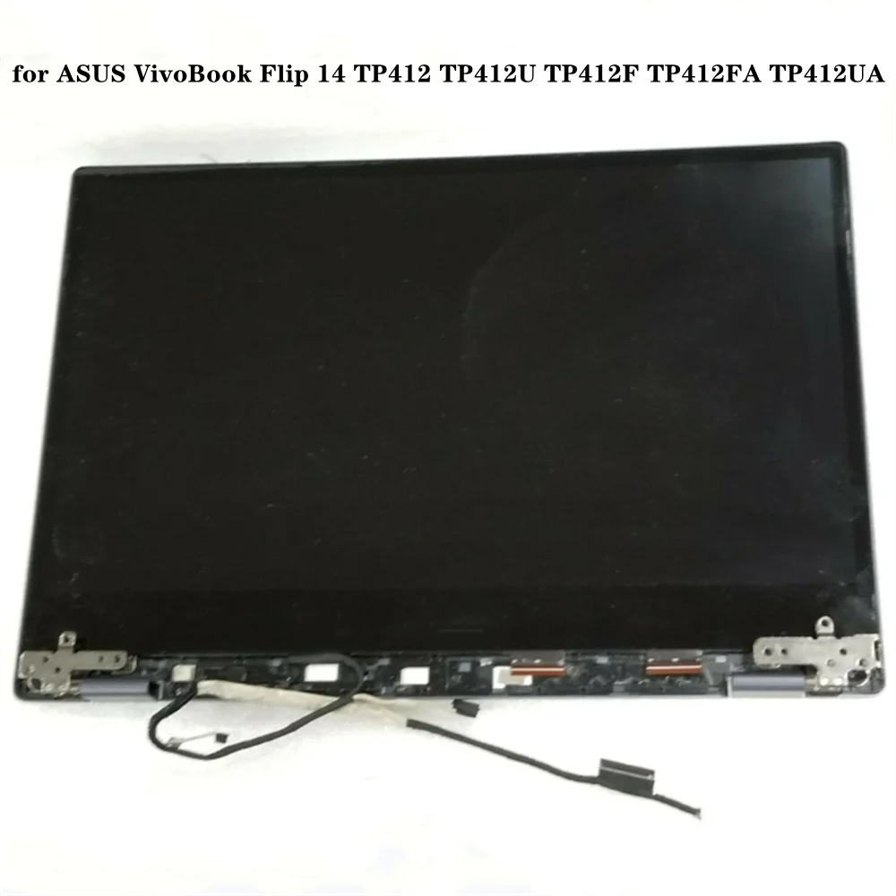 Pantalla LCD de 14 pulgadas para ASUS VivoBook Flip 14 TP412 TP412U TP412F TP412FA TP412UA, montaje completo de pantalla táctil FHD 1920x1080