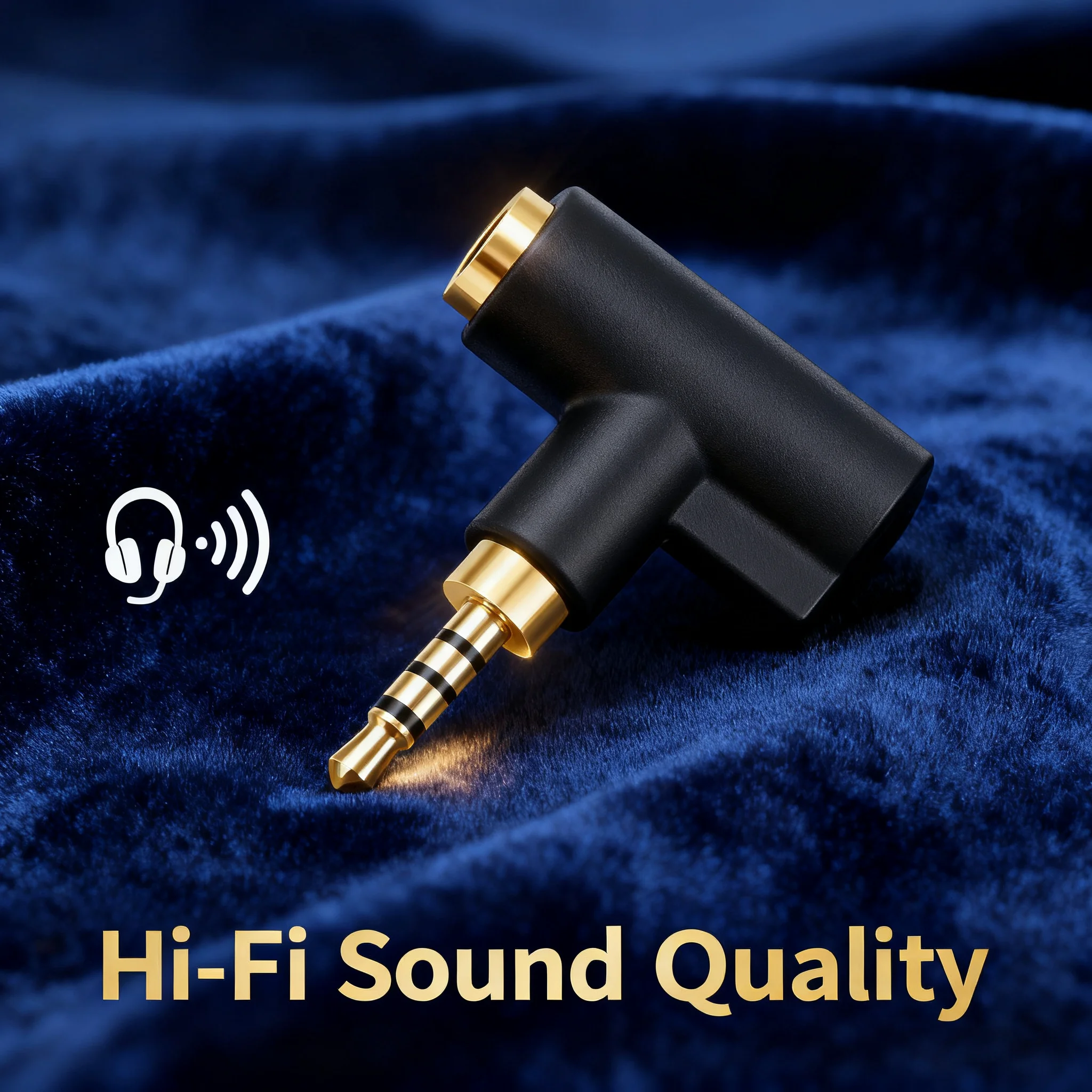 3.5mm Male to Female 4.4mm 2.5mm to 4.4mm Headphone Adapter Converter Stereo Audio Headphone Jack for Hifi Aduio